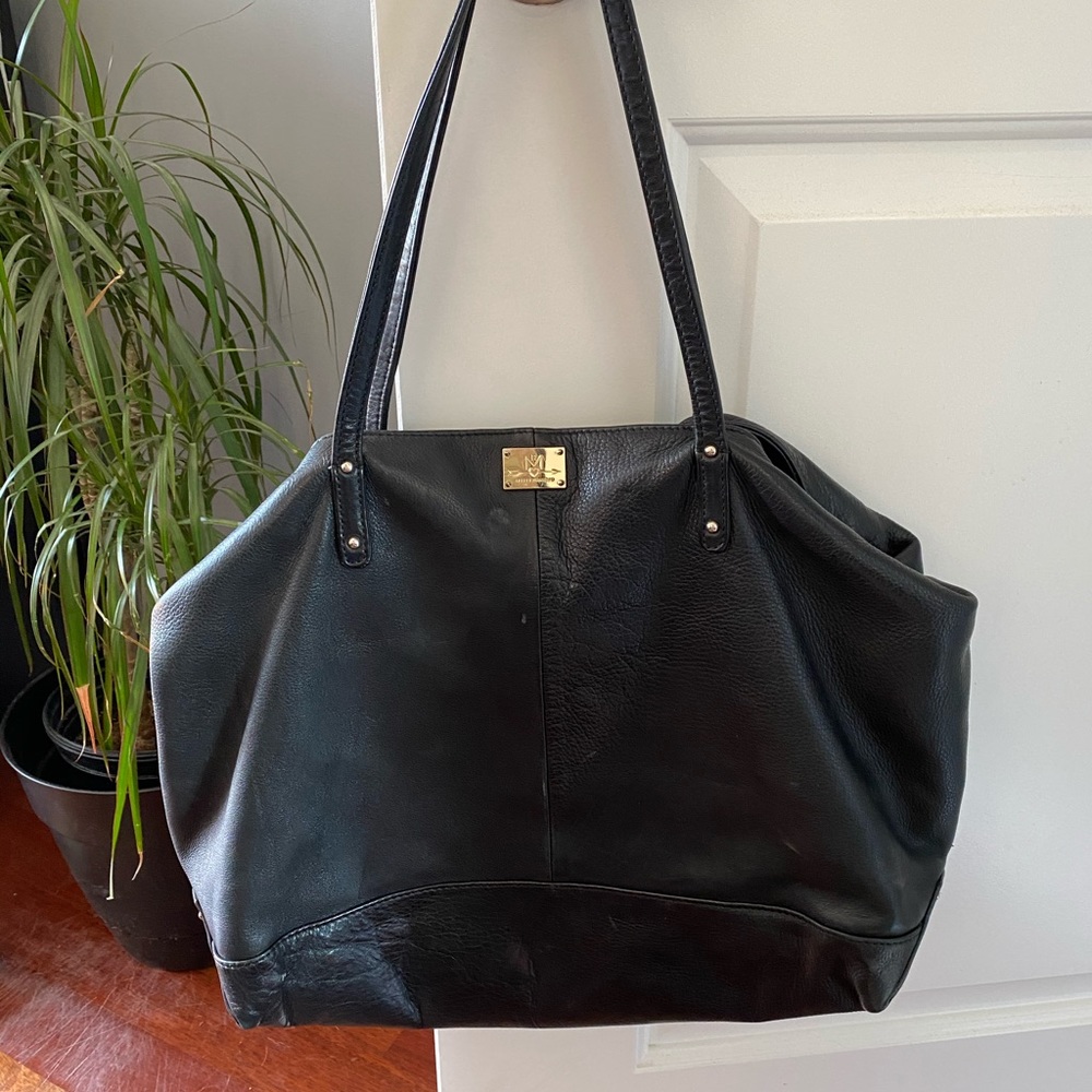 Rebecca Minkoff Black Leather Carry All